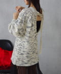 OUTLET(アウトレット) 【Kastane】BACKオープンメランジニット