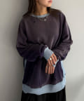 CIAOPANIC(チャオパニック) 【NEEDLES/ニードルズ】2-TONE C/N SWEAT SHIRT - F.TERRY