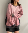 CIAOPANIC(チャオパニック) 【NEEDLES/ニードルズ】2-TONE C/N SWEAT SHIRT - F.TERRY