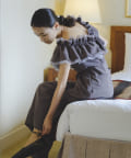 OUTLET(アウトレット) 【Kastane】frill gather all-in-one