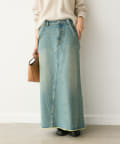 RIVE DROITE(リヴドロワ) 予約【MONN.:.(モン)】LOOSE DENIM SK/11月中旬お届け予定