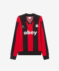 WHO’S WHO gallery(フーズフーギャラリー) 【OBEY】SOCCER JERSEY SWEATER