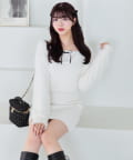 パルクロ限定アイテム】Yui企画 ニットミニワンピ | OLIVE des