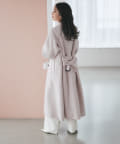専用です❣️La boutique BonBon ロングコート　ロングアウター 低身長サイズあり】ダブルフェイス2WAYロングコート | La