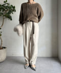 美品☆ DouDou ハイウエストパンツ ブラック ハイウエストパンツ | DOUDOU(ドゥドゥ)レディース | PAL CLOSET