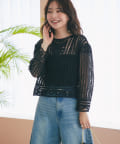 La boutique BonBon】前後2WAYバテンレースブラウス | OUTLET