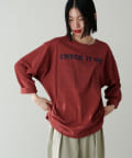 NICE CLAUP / OLIVE des OLIVE OUTLET(ナイスクラップ  / オリーブ デ オリーブ アウトレット) 【LARUTA】CHECK IT OUT ロゴT