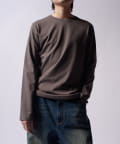 Lui's(ルイス) SHINE BASIC ショート丈カットソー
