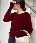 CIAOPANIC TYPY(チャオパニックティピー) 【WEB限定/今買って秋まで使える】シアーフロッキーベロア見えメロートップス