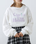 w closet(ダブルクローゼット) ロゴアソートロンTEE