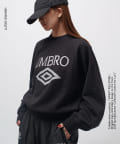 Lui's(ルイス) 【UMBRO/アンブロ×Lui’s】ピグメントクルーネックスウェット