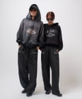 美品✨アンブロ×Lui's コラボ　ピグメントフーディー　パーカー　ロゴ UMBRO/アンブロ×Lui's】ピグメントフーディー | Lui's(ルイス