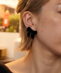 ear PAPILLONNER(イア パピヨネ) 《WEB＆一部店舗限定》モフモフリボンピアス