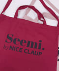 Seemi.by NICE CLAUP(シーミーバイナイスクラップ) 【リバイバル】ロゴトートBAG