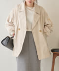Jena　espace merveilleux(ジェナ　エスパスメルヴェイユ) MA-1スリーブ2wayコート