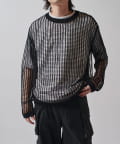 Lui's(ルイス)25SS クロスメッシュニット セール】クロスメッシュニット（ニット/セーター）｜Lui's
