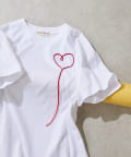 ear PAPILLONNER(イア パピヨネ) ニュアンスコードTシャツ【SUM1 STYLE(スミスタイル)】