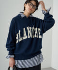 【Loungedress】ロゴフードニット Loungedress】ロゴフードニット | OUTLET(アウトレット)レディース