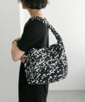 ear PAPILLONNER(イア パピヨネ) 【FEEL AND TASTE（フィールアンドテイスト）】weaving one-shoulder M print/ワンショルダーバッグ