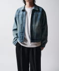 Lui's(ルイス) デニムZIPショートブルゾン