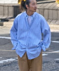 Lui's(ルイス) CHEMISE Lui's トーマスメイソンストライプ Big shirts