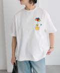 ear PAPILLONNER(イア パピヨネ) 《綿100％》KEN NAKAYAMAコラボTシャツ