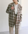 ear PAPILLONNER(イア パピヨネ) 《セットアップ着用可》チェック柄ジャケット【TOOLS × SUM1 STYLE(ツールズ×スミスタイル)】