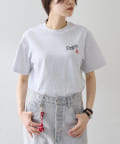 Whim Gazette(ウィム ガゼット) 【Sporty＆Rich】Dodgers Serif T