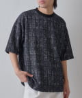 COLONY 2139(コロニー トゥーワンスリーナイン) ツイード半袖Tシャツ
