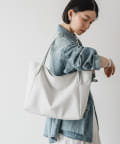 russet(ラシット) ［A4サイズ対応］レザーシンプルトートバッグ