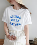 DISCOAT(ディスコート) 【WEB限定】フレンチアーチロゴTシャツ