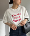 DISCOAT(ディスコート) 【WEB限定】フレンチアーチロゴTシャツ