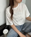 DISCOAT(ディスコート) 【WEB限定】フレンチアーチロゴTシャツ