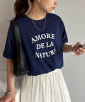 DISCOAT(ディスコート) 【WEB限定】フレンチアーチロゴTシャツ