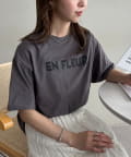 DISCOAT(ディスコート) 【WEB限定】立体ロゴTシャツ