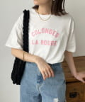 DISCOAT(ディスコート) 【WEB限定】アーチロゴ半袖Tシャツ