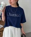 DISCOAT(ディスコート) 【WEB限定】半袖フレンチロゴTシャツ