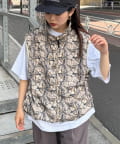 CIAOPANIC TYPY(チャオパニックティピー) 【ユニセックス】ドロストナイロンベスト《撥水》