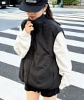 CIAOPANIC TYPY(チャオパニックティピー) 【ユニセックス】ドロストナイロンベスト《撥水》