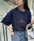 DISCOAT(ディスコート) 【WEB限定】モチーフ刺繍ロゴTシャツ《ユニセックス》