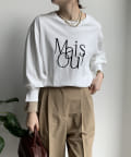 DOUDOU(ドゥドゥ) 【WEB限定】MaisoulフロッキーロゴロンTEE