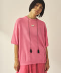 Whim Gazette(ウィム ガゼット) 【GEMINI】ニットTシャツ