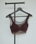 Whim Gazette(ウィム ガゼット) 【NICENICE MOMENT】MESH BRA TANK