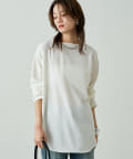 【ラウンジドレス】サテンブラウス　白　長袖 カットソー インナー 美品 サテンブラウス | LOUNGEDRESS(ラウンジドレス)レディース | PAL
