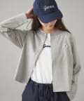 CIAOPANIC TYPY(チャオパニックティピー) 【GEVACO】クルーネックショートカーディガン