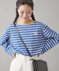 CIAOPANIC TYPY(チャオパニックティピー) 【GEVACO】ボートネックボーダーロンTEE