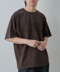 COLONY 2139(コロニー トゥーワンスリーナイン) スプレー加工アップリケロゴTシャツ