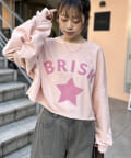 w closet(ダブルクローゼット) starスウェット