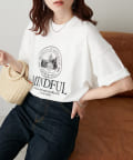 DISCOAT(ディスコート) 【WEB限定】MINDFUL刺繍ロゴTシャツ《ユニセックス》