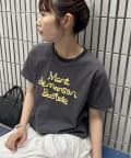 DISCOAT(ディスコート) 【umm.】ロープロゴミニTシャツ